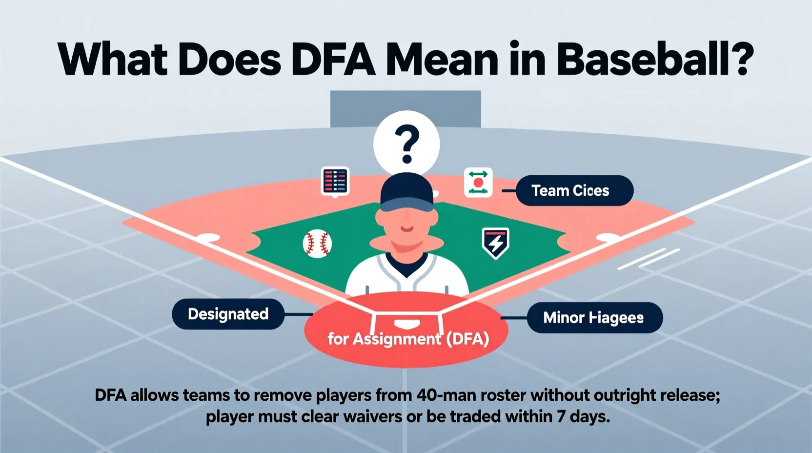 You are currently viewing What Does DFA Mean in Baseball? ⚾ Explained