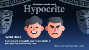Read more about the article What Does Hypocrite Mean of Hypocrite 📖