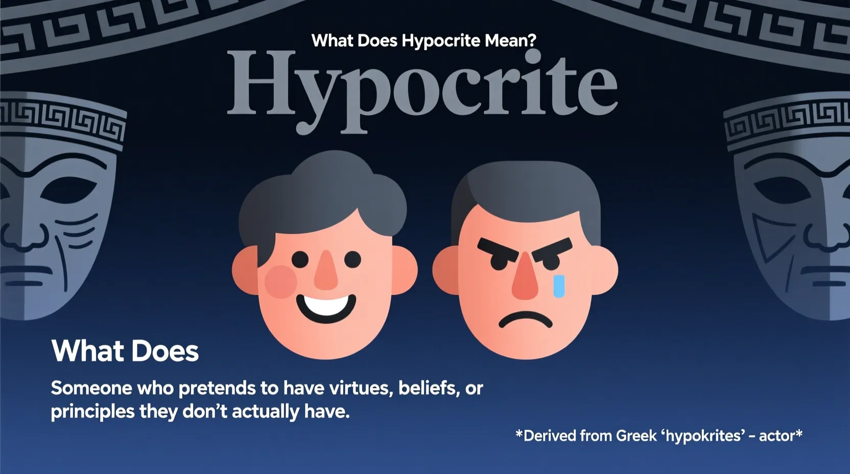 You are currently viewing What Does Hypocrite Mean of Hypocrite 📖