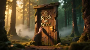 Read more about the article What Does “Knock on Wood” Mean? 🍀 Superstition, Origin & Usage Explained