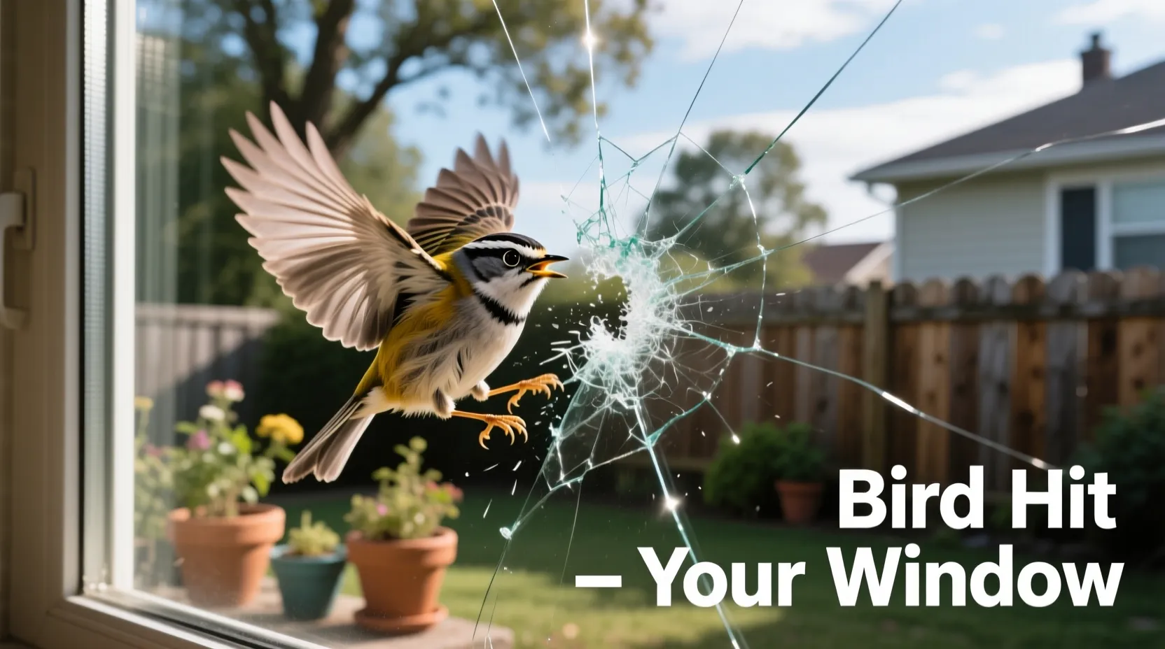 You are currently viewing Bird Hit Your Window? 🪟🐦 Here’s What It Really Means (Good & Bad Signs)