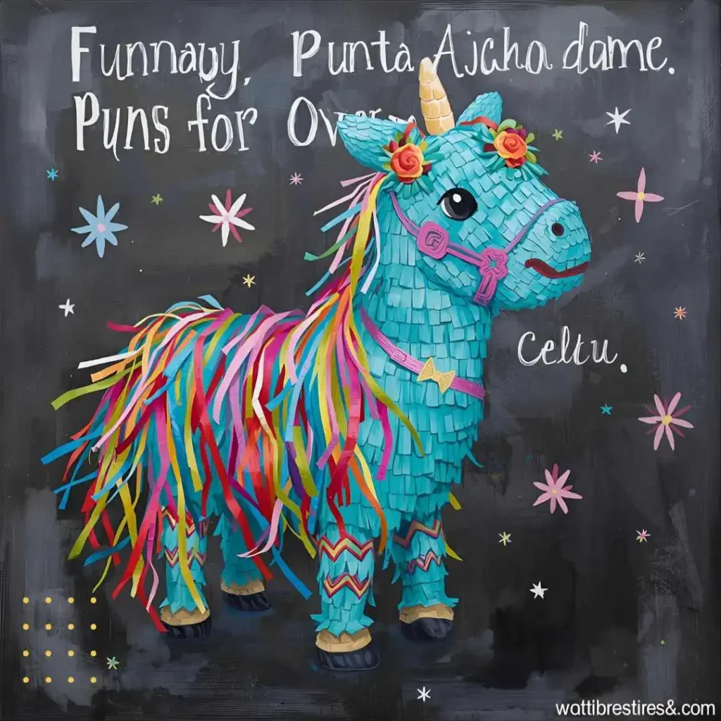 Funny Piñata Puns for Captions