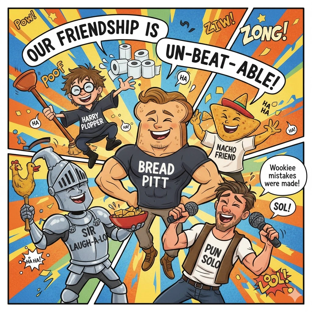 Funny Pun Names for Friends