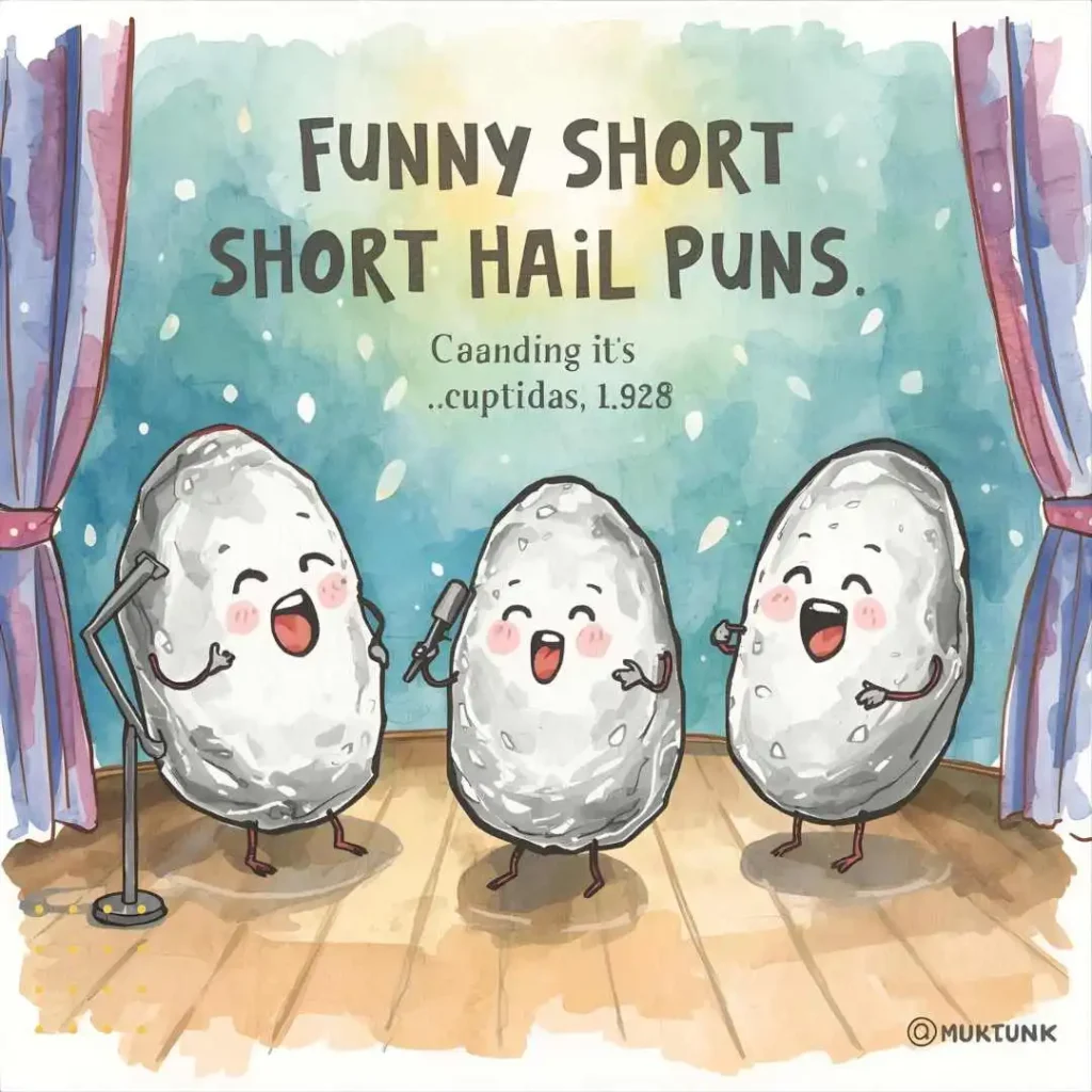 Short Hail Puns