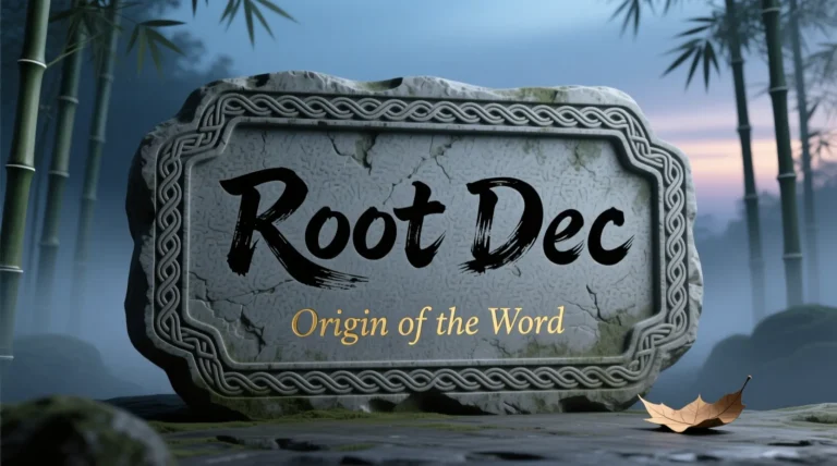 What Does the Root Dec Mean? 📘