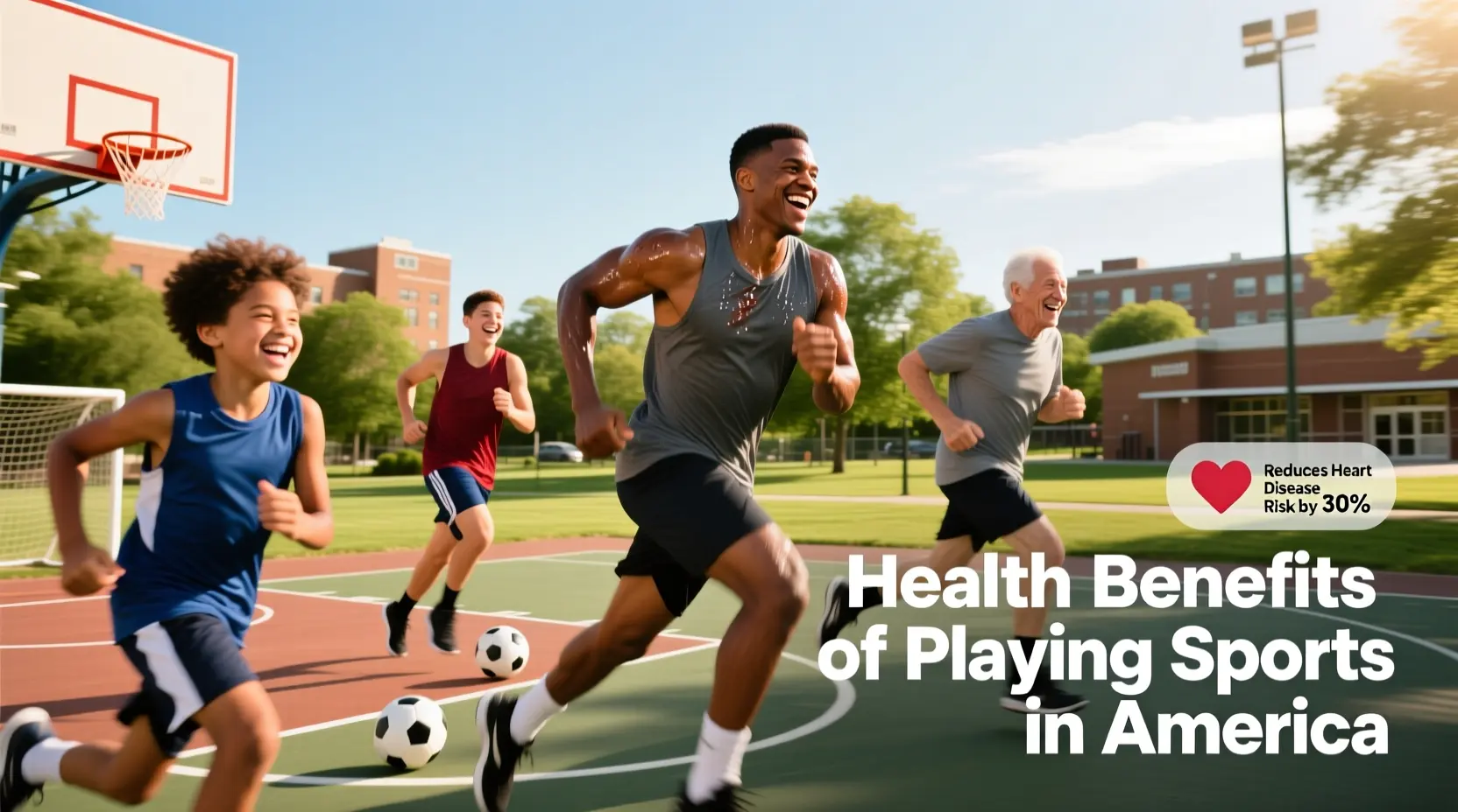 Read more about the article Health Benefits of Playing Sports in America