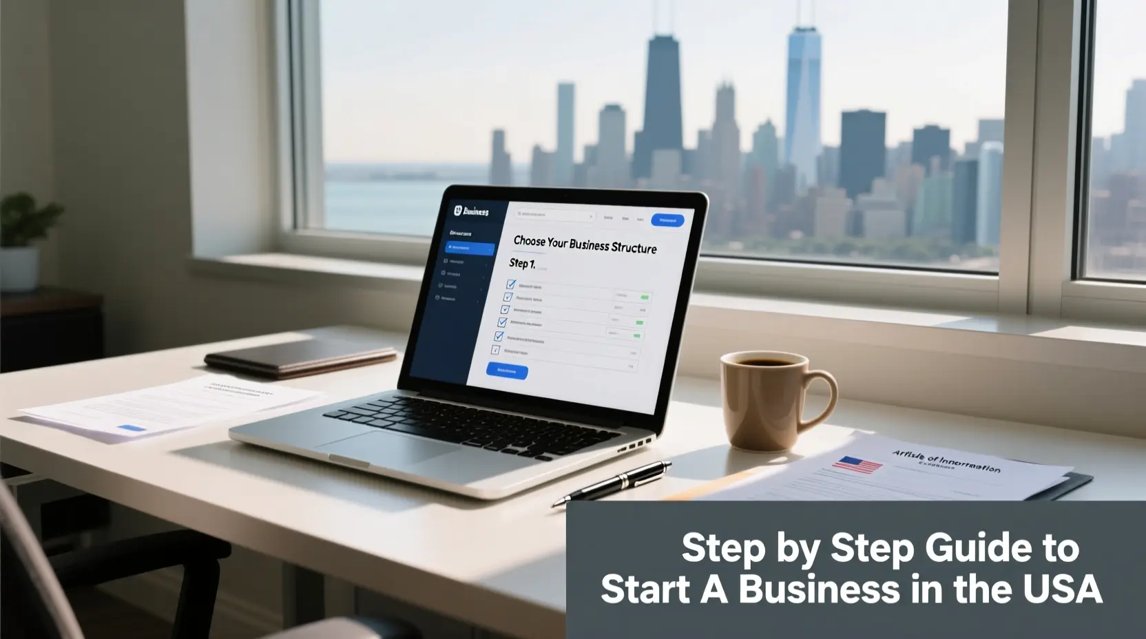 Read more about the article Step by Step Guide to Start a Business in the USA