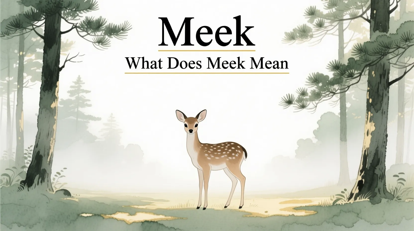 You are currently viewing What Does Meek Mean? 💬 Understanding the True Meaning